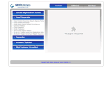 Tablet Screenshot of gedikgirisim.com